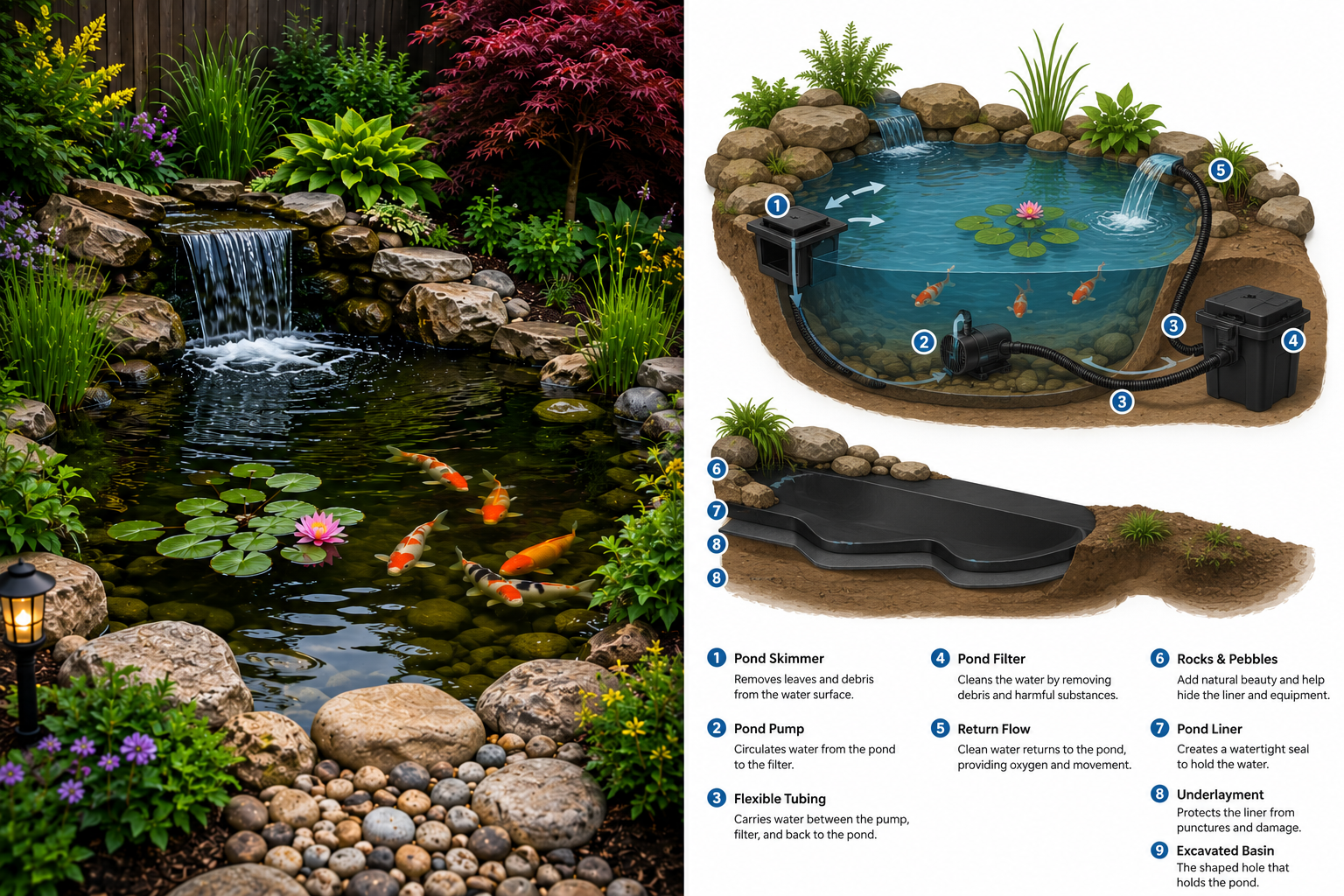 Pond and Waterfall Kits