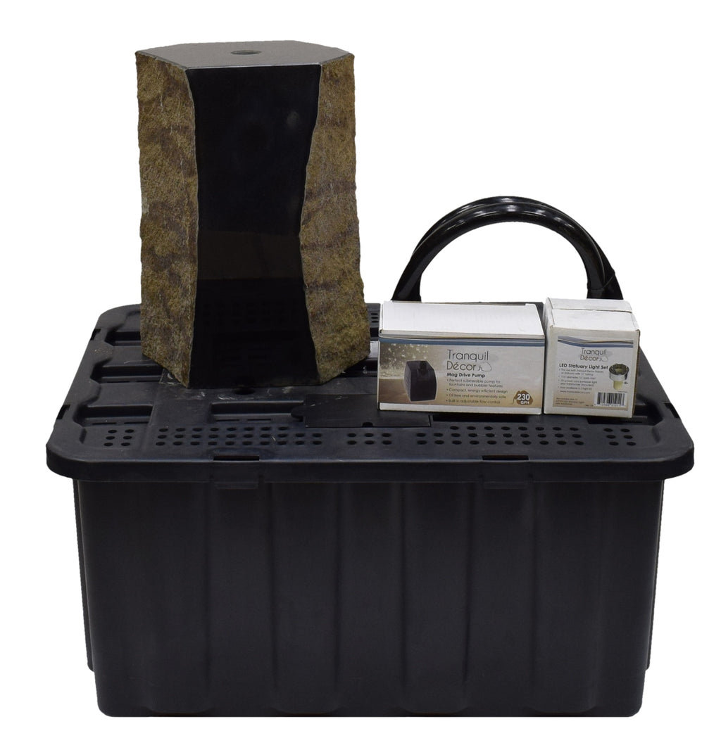 EASYPRO BEVEL SIDED BASALT COMPLETE FOUNTAIN KIT image 1