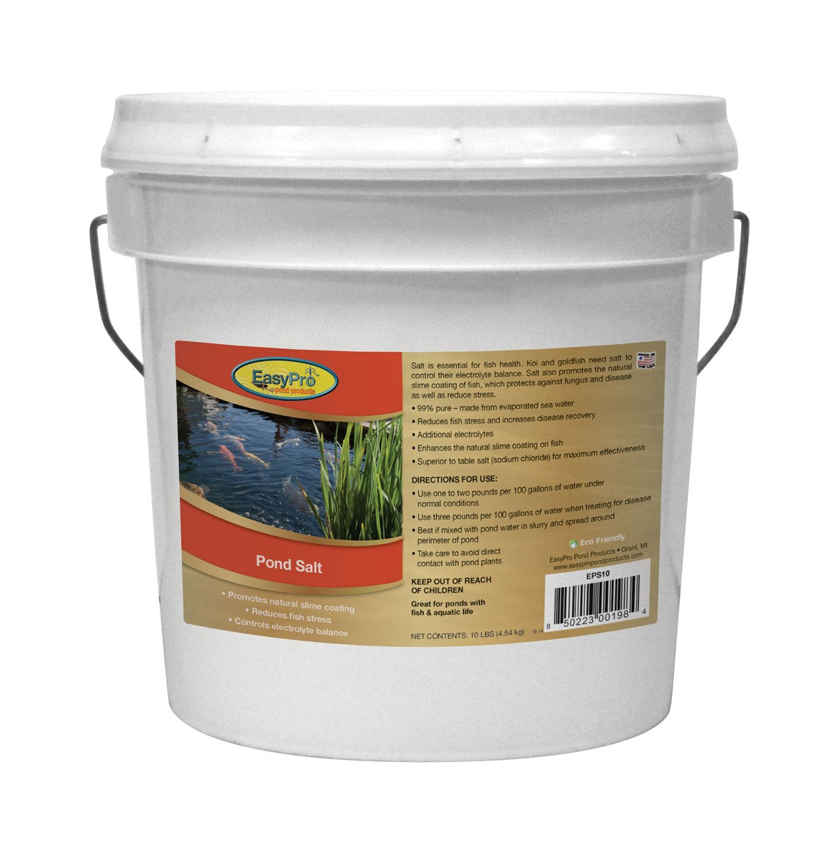 EASYPRO POND SALT - 10 lb. PAIL image 0