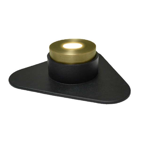 IGNITE 1-WATT SUBMERSIBLE BRASS LED PUCK LIGHT KIT WITH TRANSFORMER image 0