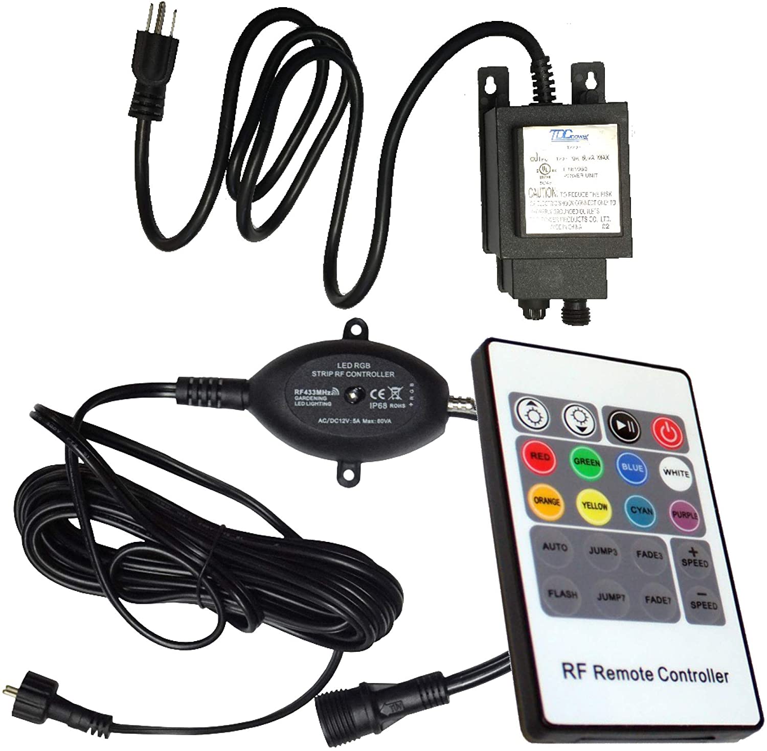 IGNITE NITEFALLS 12-WATT TRANSFORMER, REMOTE & CONTROLLER FOR LIGHT BARS image 0