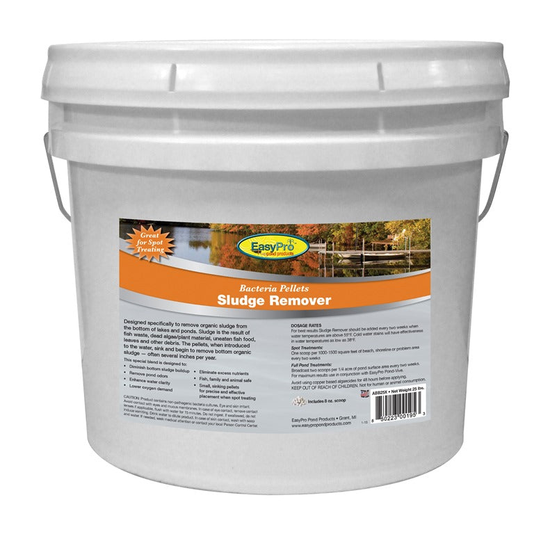 EASYPRO SLUDGE REMOVER PELLETS, 25lb. PAIL image 0