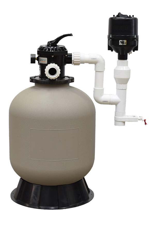 EASYPRO PRESSURIZED BEAD FILTER WITH BLOWER 3600 GALLON MAXIMUM image 0