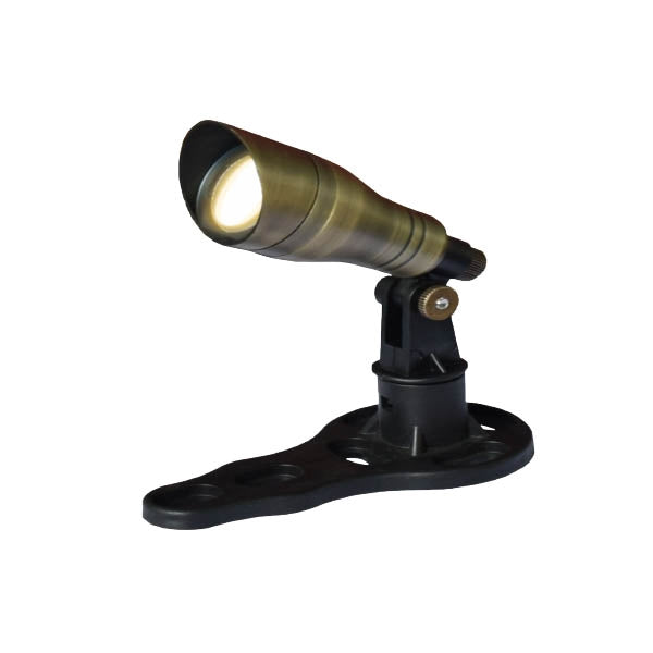 IGNITE 3-WATT SUBMERSIBLE BRASS LED SPOTLIGHT (ADD-ON) image 0