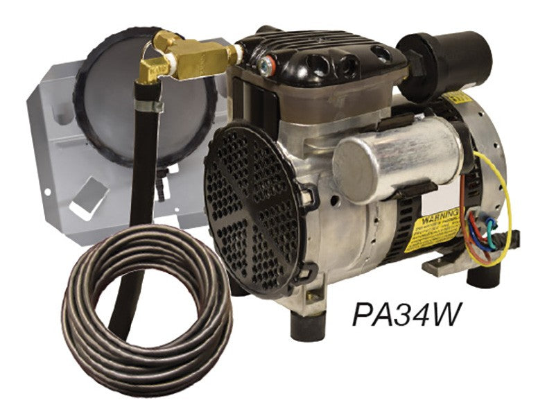 EASYPRO PA34W 1/4 HP ROCKING PISTON AERATION KIT WITH QUICK SINK TUBING image 0