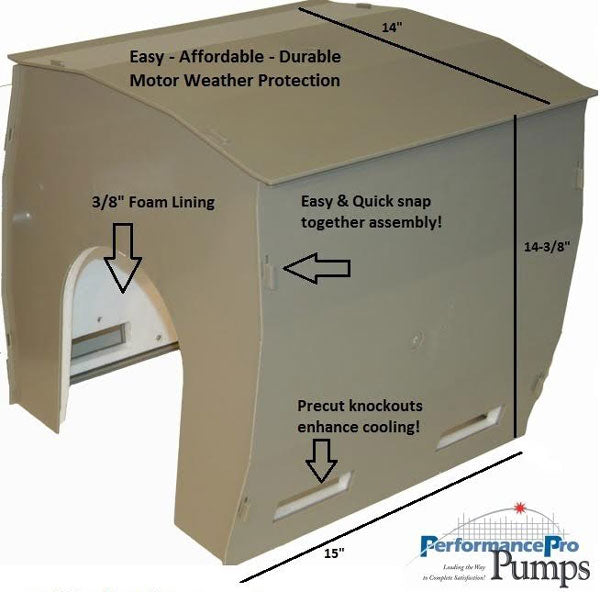 PERFORMANCEPRO PROTECT PUMP SHELTER image 1
