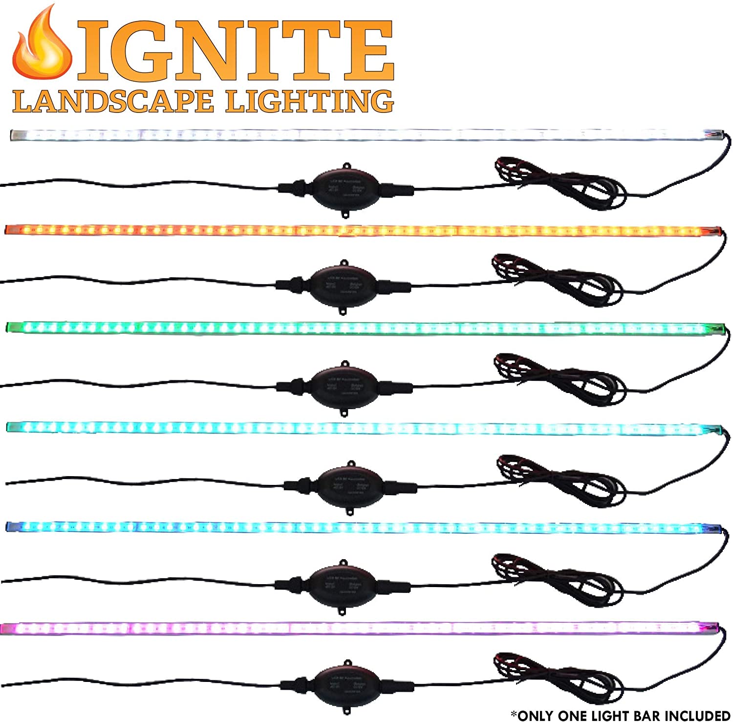 IGNITE NITEFALLS 12" COLOR CHANGING LIGHT BAR (ADD-ON) image 0