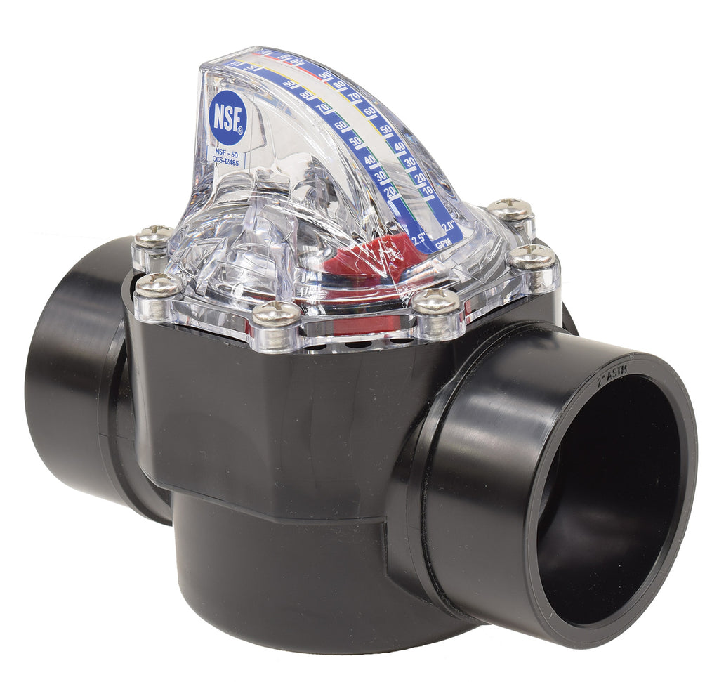 2" INLINE FLOW METER image 0