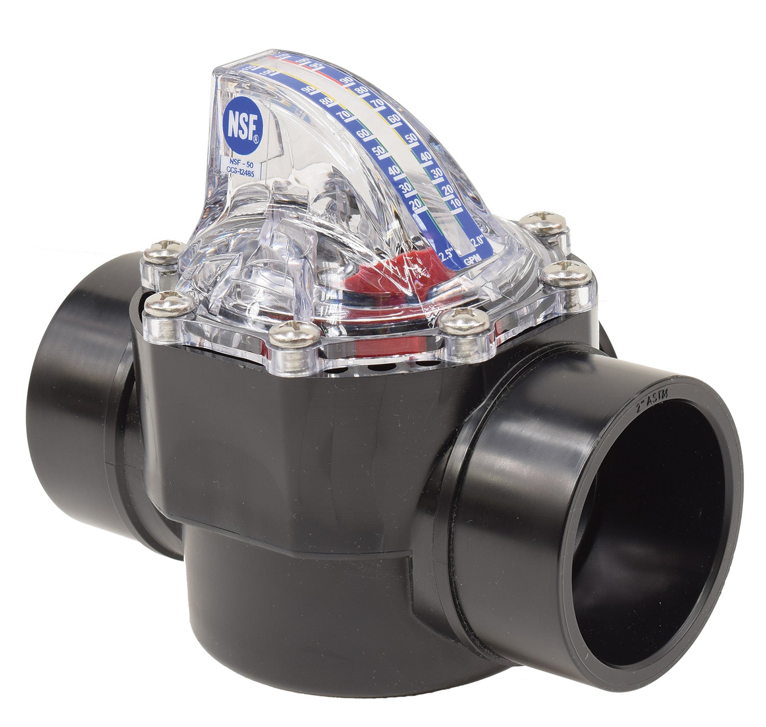 2" INLINE FLOW METER image 0