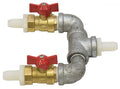 EASYPRO TWO-WAY AIR SPLITTER 1/2" x 1/2" image 0