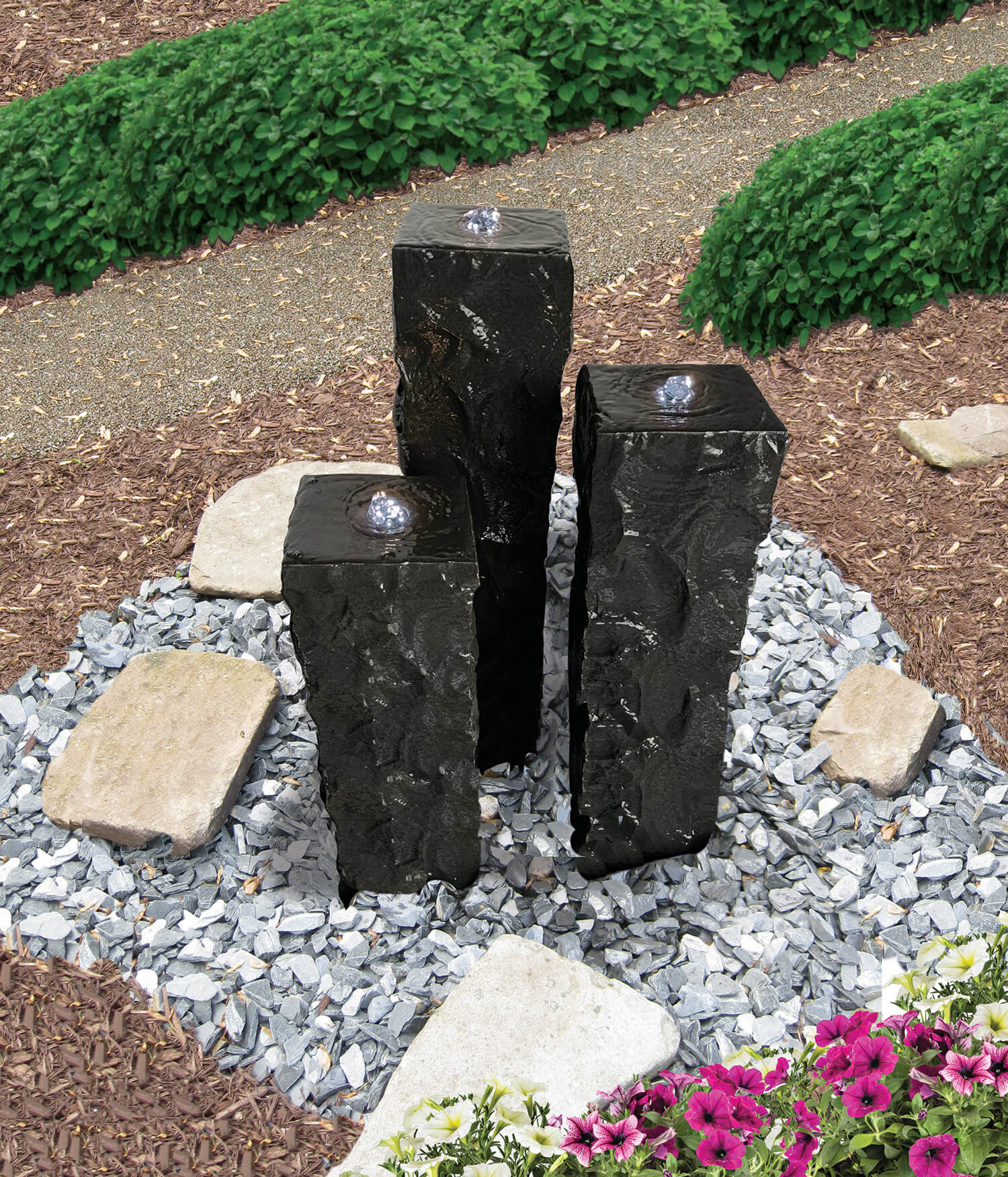 EASYPRO EBONY BASALT COMPLETE FOUNTAIN KIT image 0