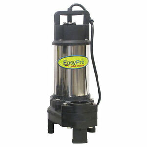 EASYPRO 1/2 HP 5100GPH PUMP WITH 50′ CORD image 0