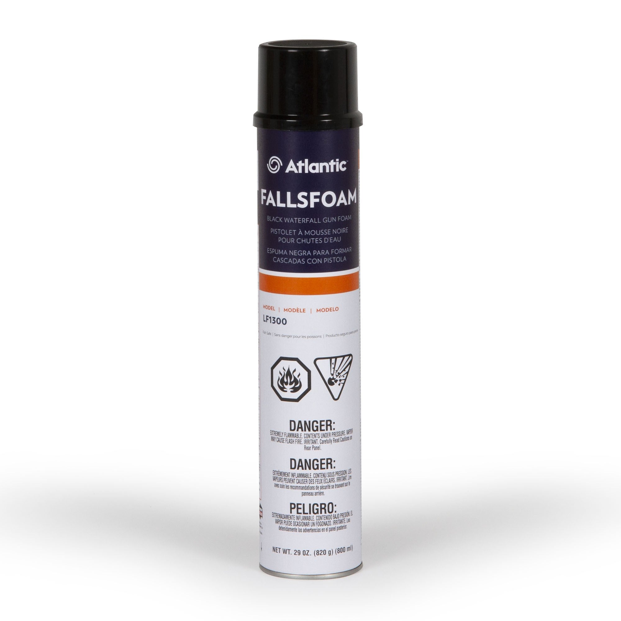 ATLANTIC 24 OZ. BLACK GUN FOAM image 0