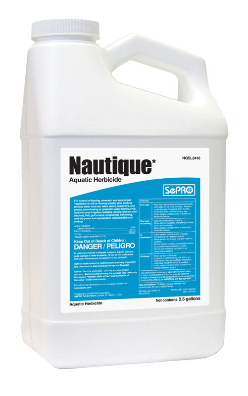 NAUTIQUE AQUATIC HERBICIDE - 2.5 GALLONS image 0