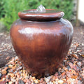 EASYPRO SMOOTH VASE FOUNTAIN - BROWN image 0