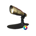 IGNITE 9-WATT SUBMERSIBLE LED COLOR CHANGING BRASS SPOTLIGHT (ADD-ON) image 0